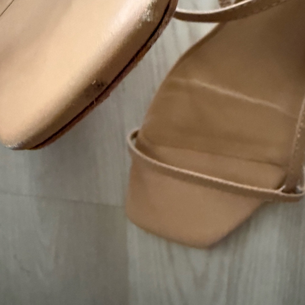 Reformation Serenity Bare Kitten Heels Beige - Picture 5 of 7